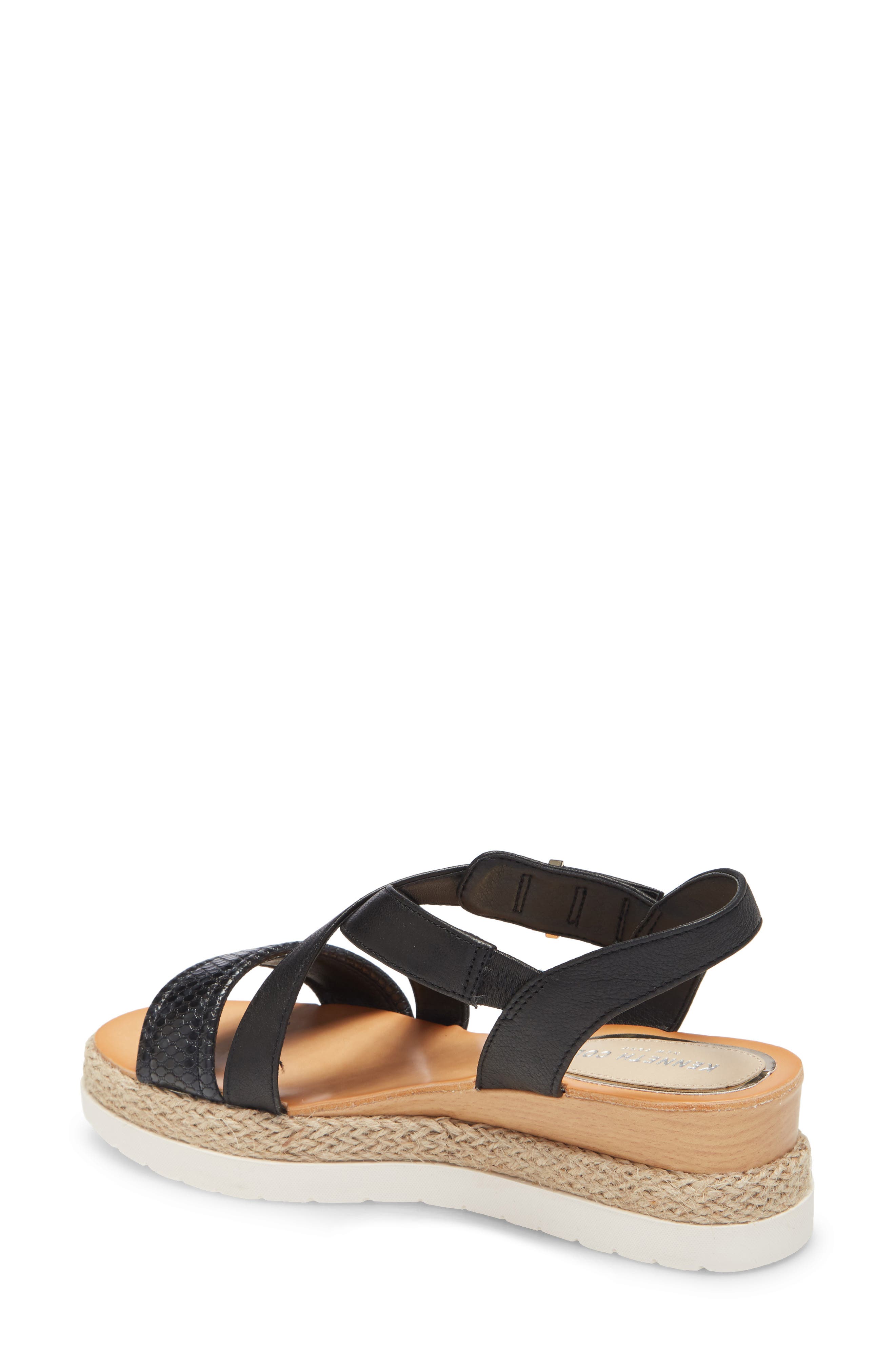 Kenneth Cole New York Jules Espadrille Platform Sandal, Alternate, color, 