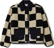 Brixton Delilah Plaid High Pile Fleece Jacket