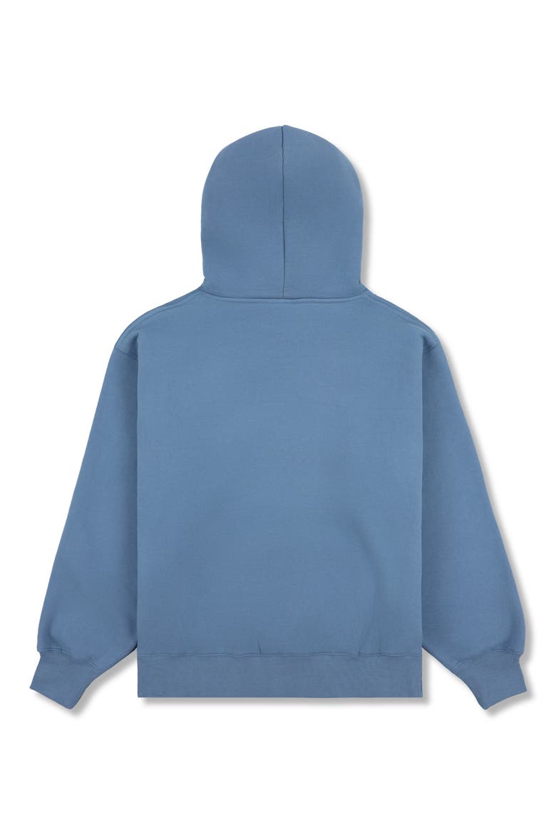 Dynamic Embroidered Cherubs Pullover Hoodie, Alternate, color, SLATE