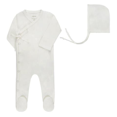 Aurora Classics Wrap Collection - Footie + Bonnet