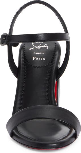 【CHRISTIAN LOUBOUTIN】Miss Jane Sandal Miss Jane Sandal - 85 mm Sandals - Lamb nappa leather