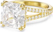 Swarovski Stilla Crystal Cocktail Ring
