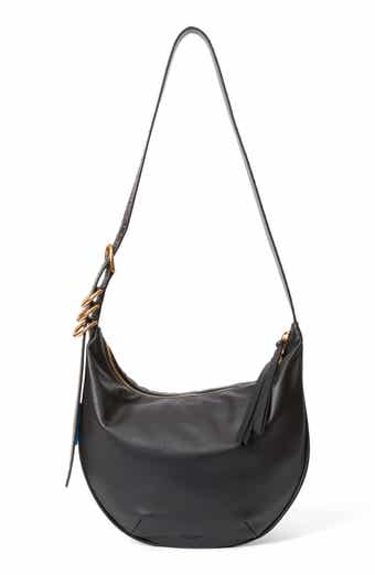 Medium Mercer Leather Hobo Bag
