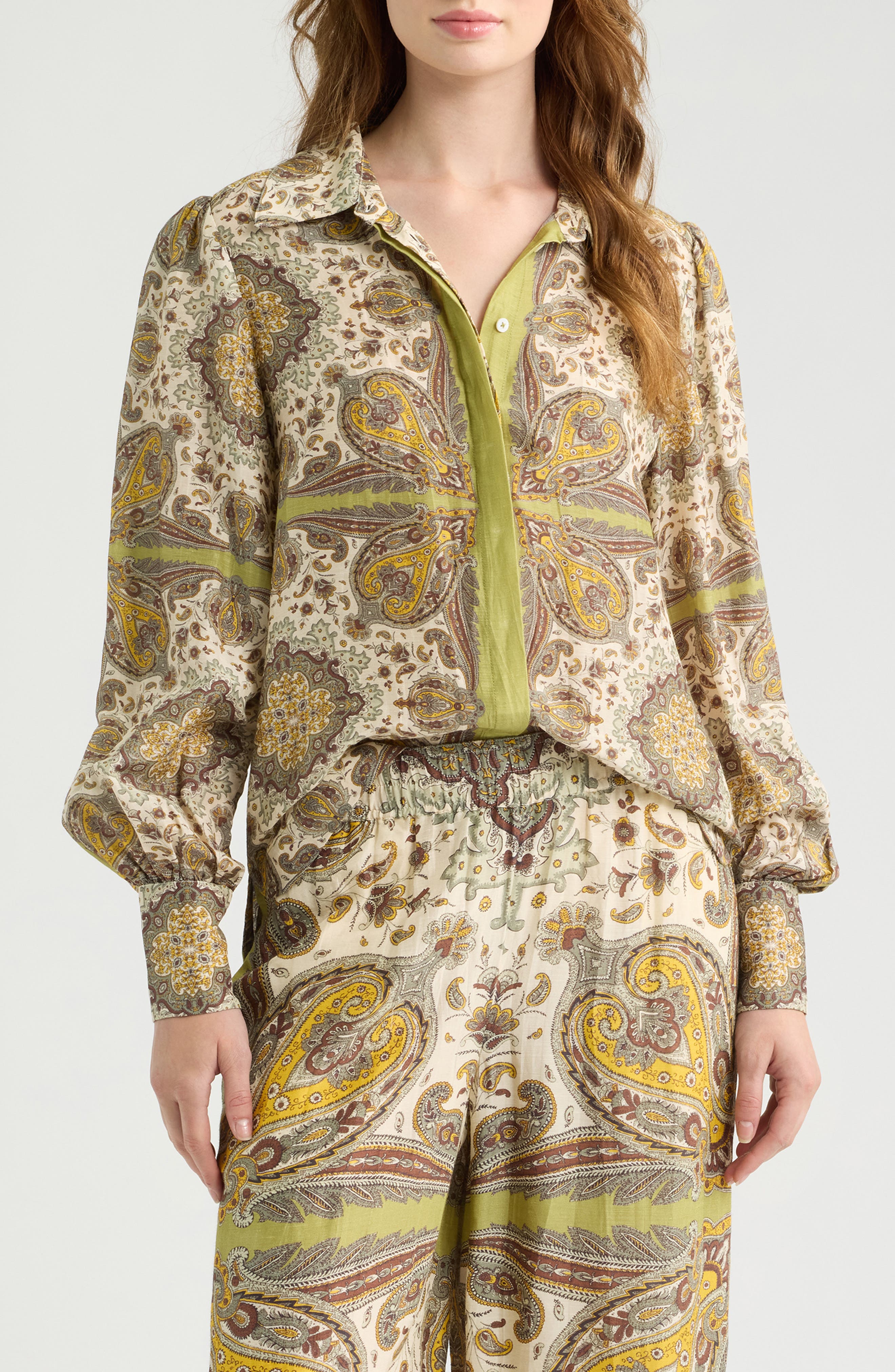 selected KALEIDOSCOPE SCARF PRINT