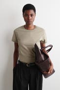 COS Cotton-Modal Crew-Neck T-Shirt