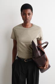 COS Cotton-Modal Crew-Neck T-Shirt