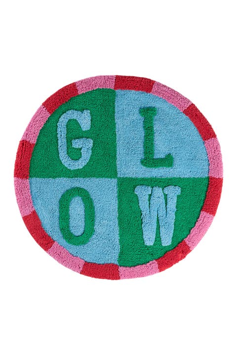 Punjab Glow 100% Cotton Bath Mat 27.5" Spa-Inspired