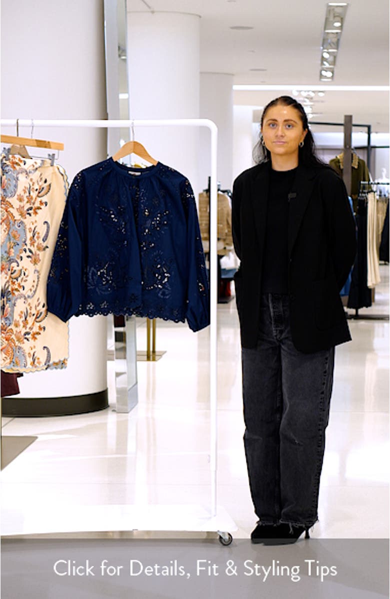 Artisanal Button-Up Top, sales video thumbnail