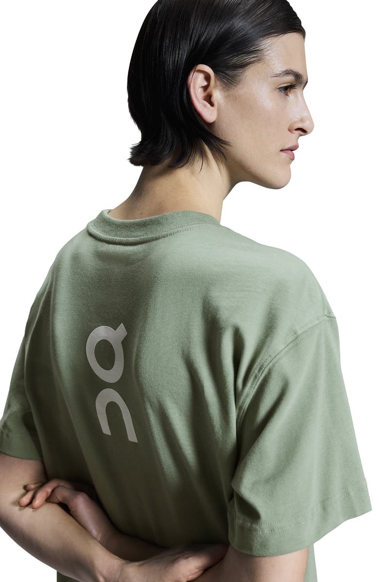 On Club T Oversize Organic Cotton T-Shirt, Alternate, color, 