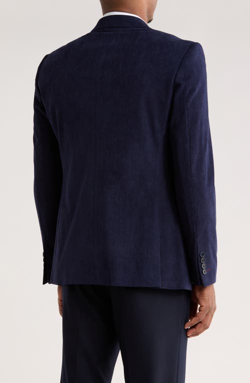 Tom Baine Corduroy Two-button Sport Coat In Multi