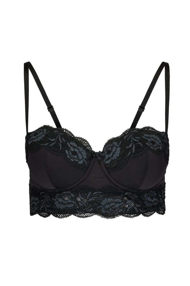 Mavis Contour Balconette Bra, Alternate, color, Black