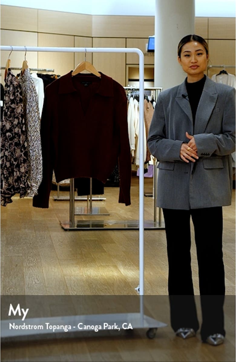 Johnny Collar Sweater, sales video thumbnail