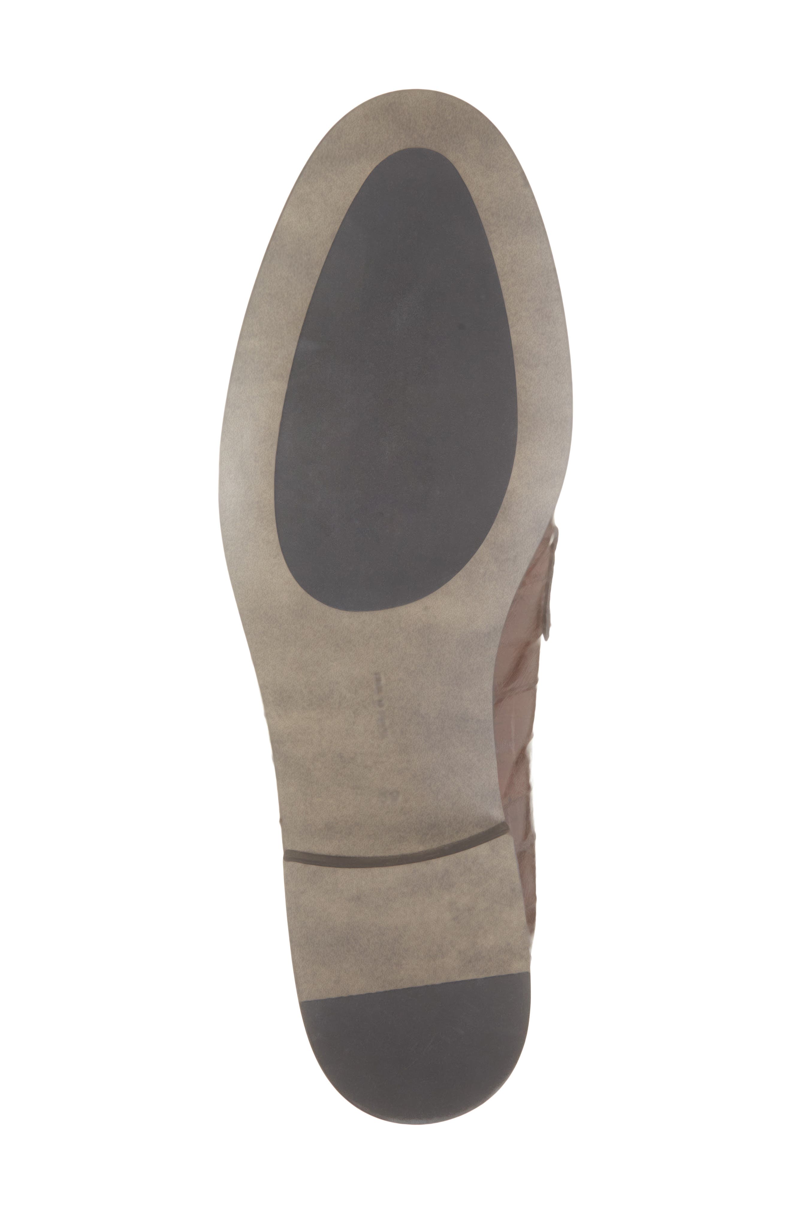 The Row Soft Eelskin Loafer, Alternate, color, Light Brown