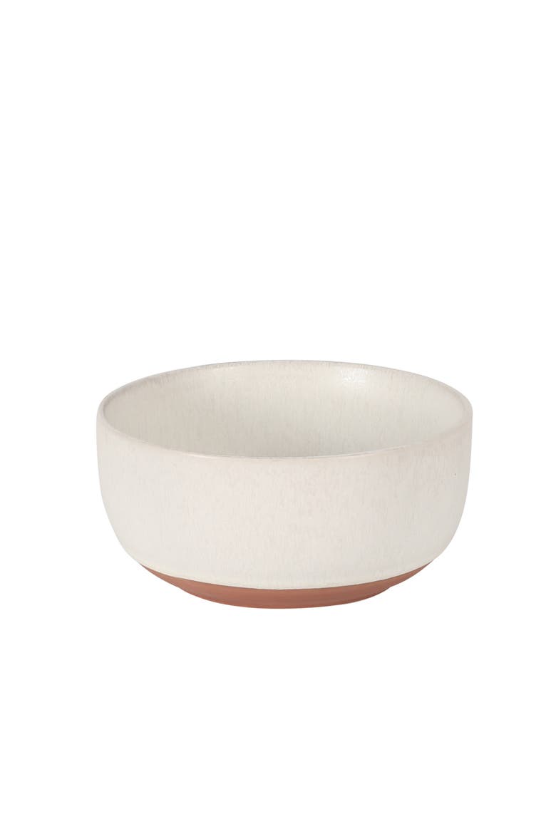 Abbey Circle 12-Piece Reactive Matte Glaze Stoneware Dinnerware Set, Alternate, color, White