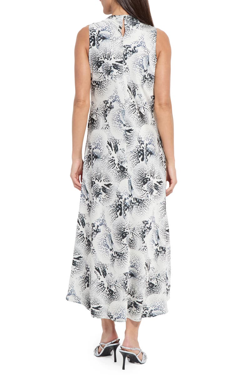 Lysse Anaya Crystal Hammered Satin Dress, Alternate, color, Winter Orchid