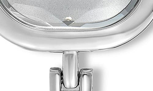 Ettika Petite Square Bracelet Watch, 22mm X 22mm In Metallic