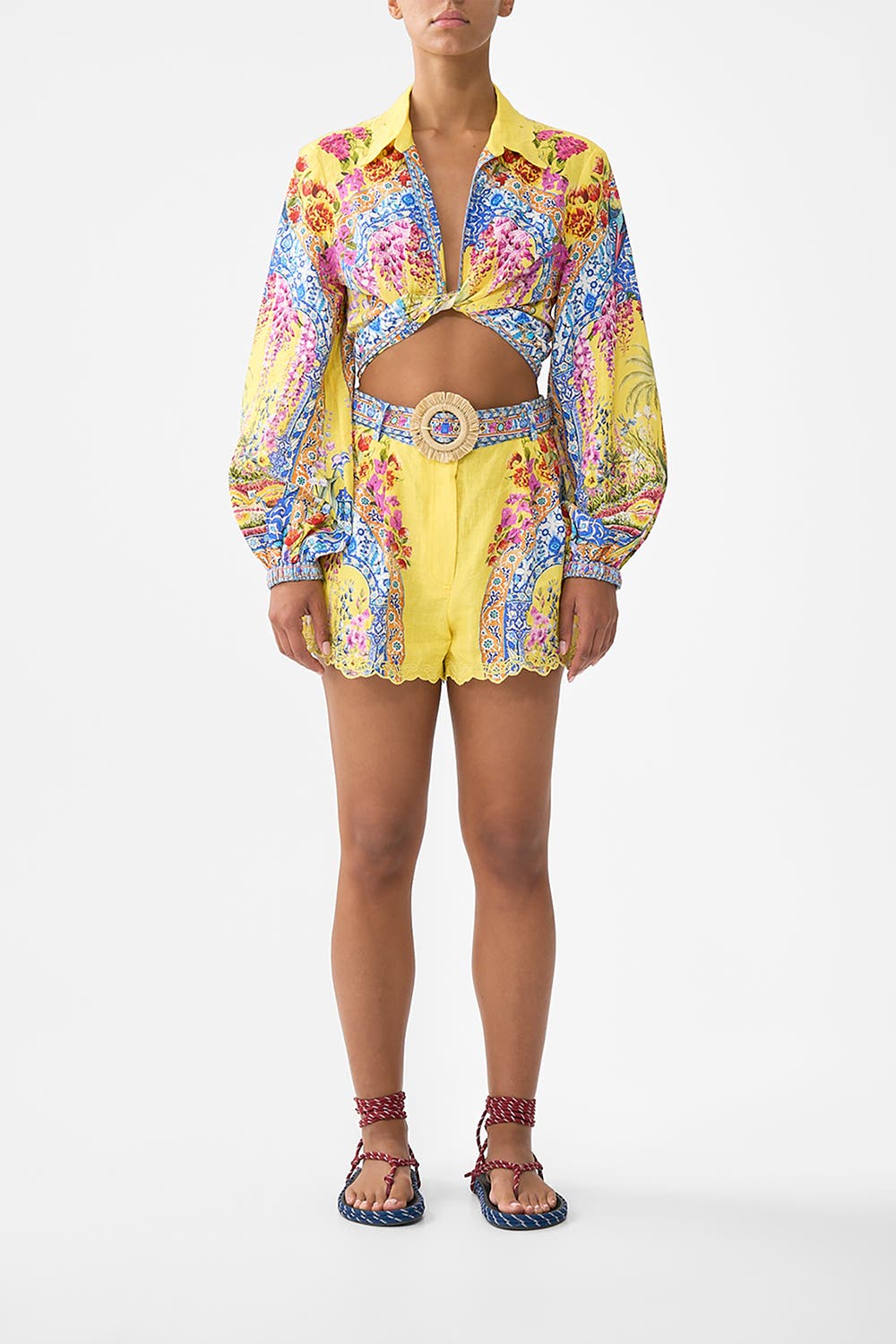 Tuck Front Short