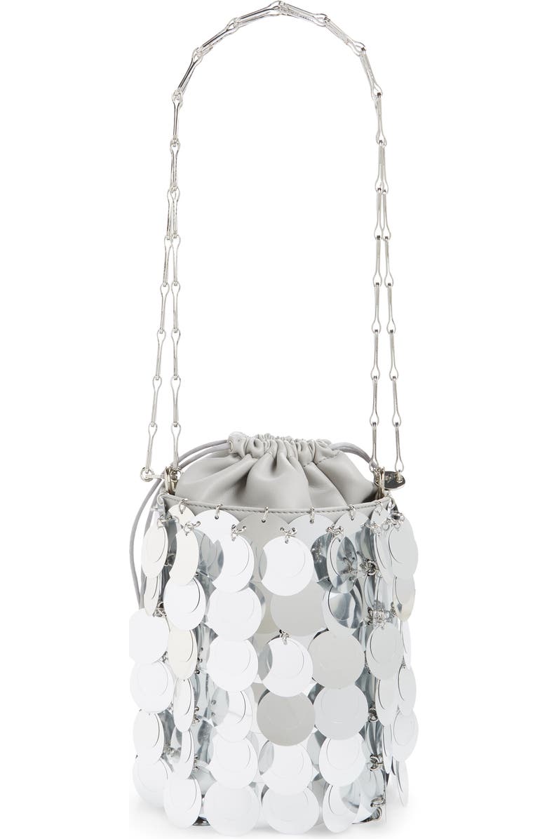 Rabanne paco rabanne Sparkle Bucket Bag, Alternate, color,