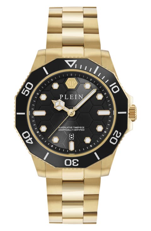 Aquastorm Bracelet Watch, 44mm