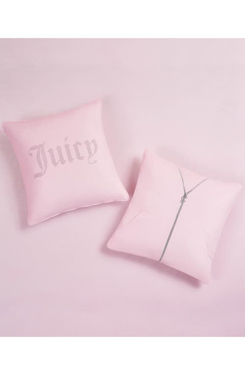 Juicy Couture Marshmallow Pink Comforter Set In Marshmallow Pink