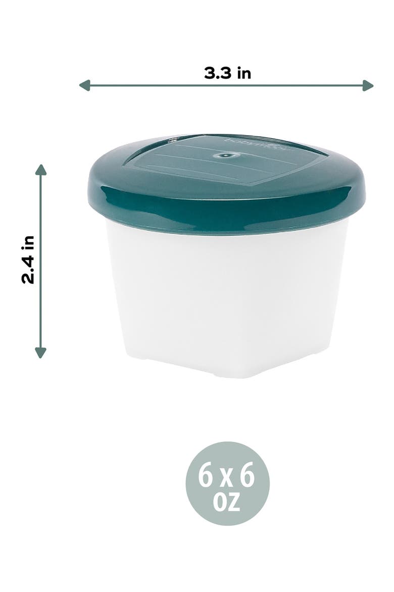 Babybols 6 6-Ounce Baby Food Container Set, Alternate, color, MULTI