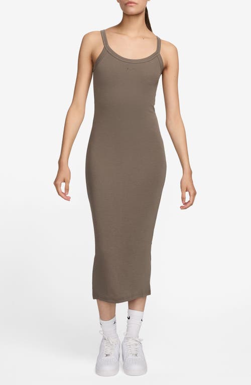 Nike Sportswear Chill Knit Tight Rib Midi Dress