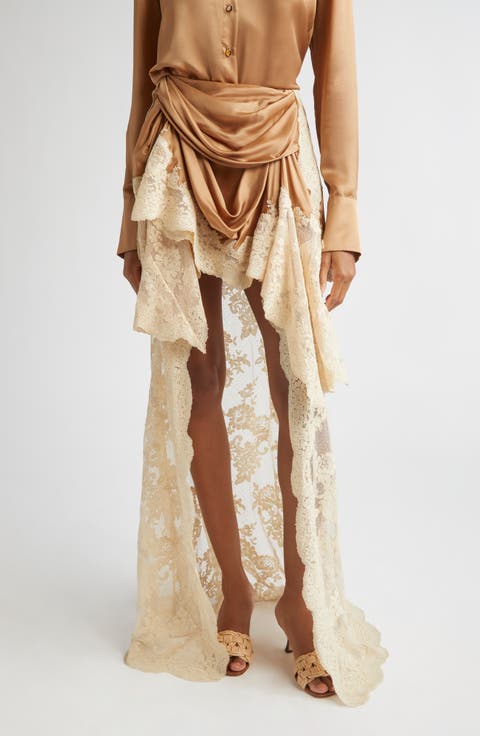 ワンピース ZIMMERMANN Women Mid Skirts 92943 8066DR25R 91610 Beige Shop Designer Midi Skirts Online | ZIMMERMANN