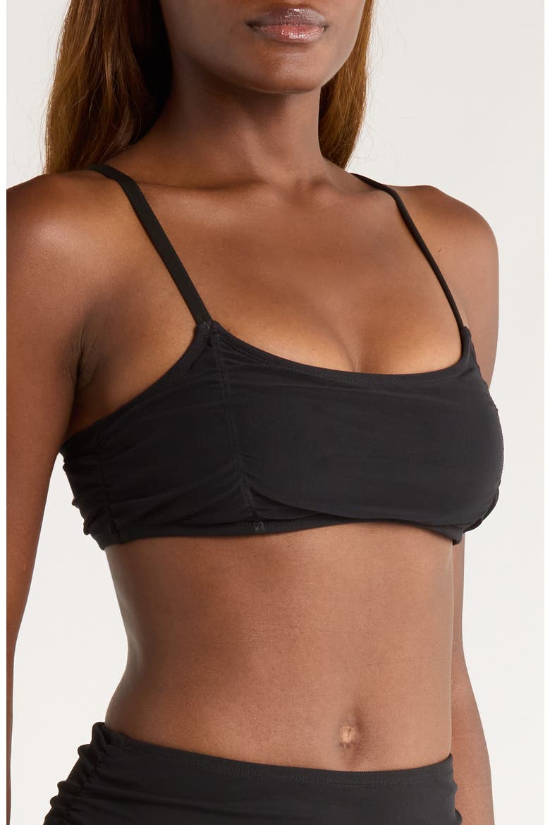 Tawnie Bikini Top, Alternate, color, BLACK