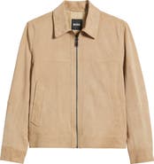 BOSS Malbano Goatskin Suede Jacket