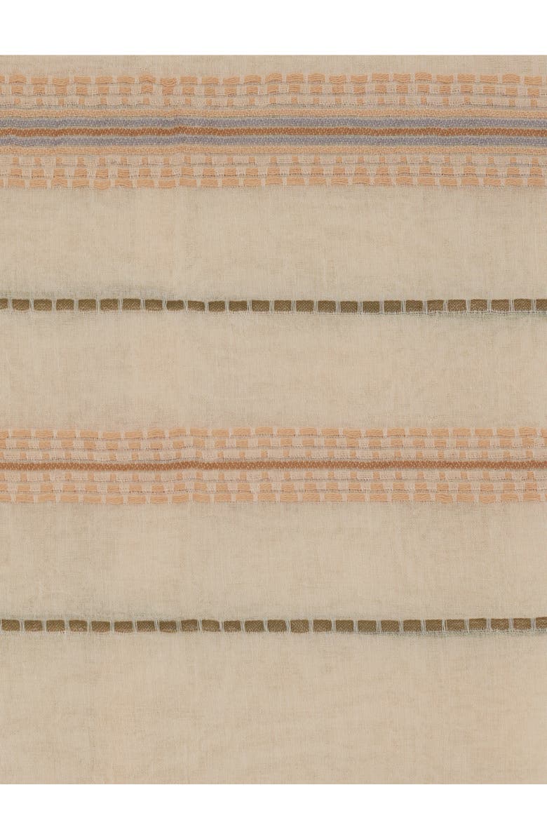 GERARD DAREL Dana Striped Scarf, Alternate, color, Beige