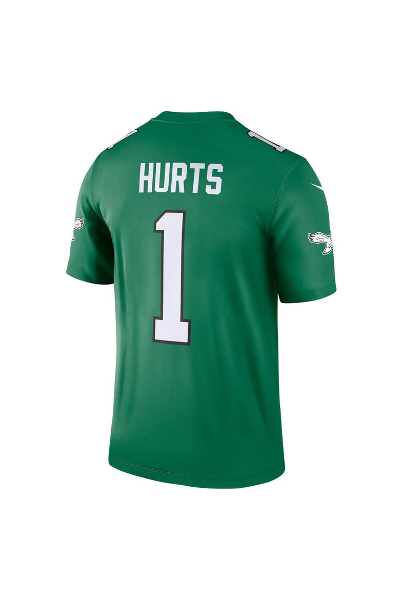 Men's Nike Jalen Hurts Kelly Green Philadelphia Eagles Alternate Legend Player Jersey, Alternate, color, Kelly Green