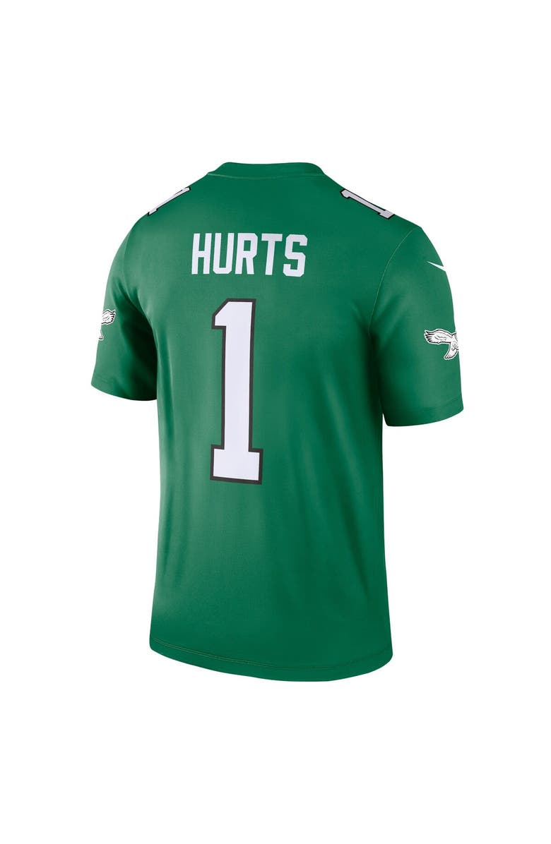 Nike Men's Nike Jalen Hurts Kelly Green Philadelphia Eagles Alternate Legend Player Jersey, Alternate, color, Kelly Green