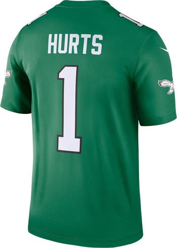 Philadelphia Eagles Jalen Hurts Nike Midnight Green Super Bowl LVII Name store & N