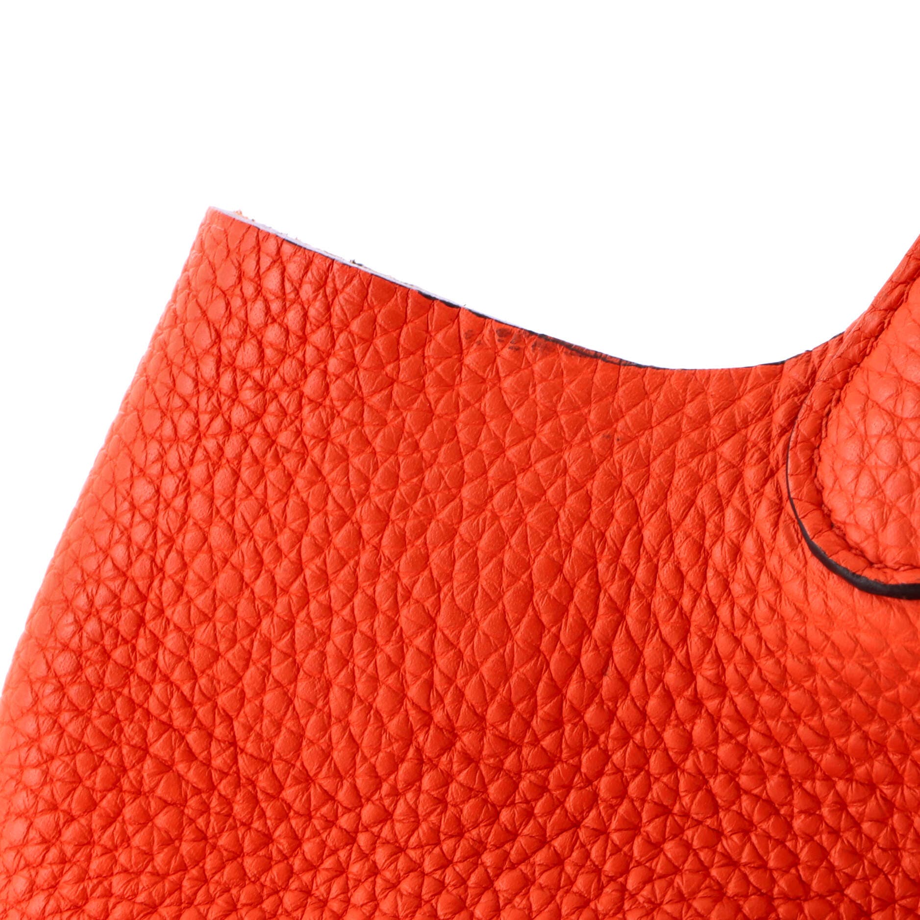 Pre-Owned Hermes Eclat Picotin Lock Bag Clemence MM, Alternate, color, Orange Poppy