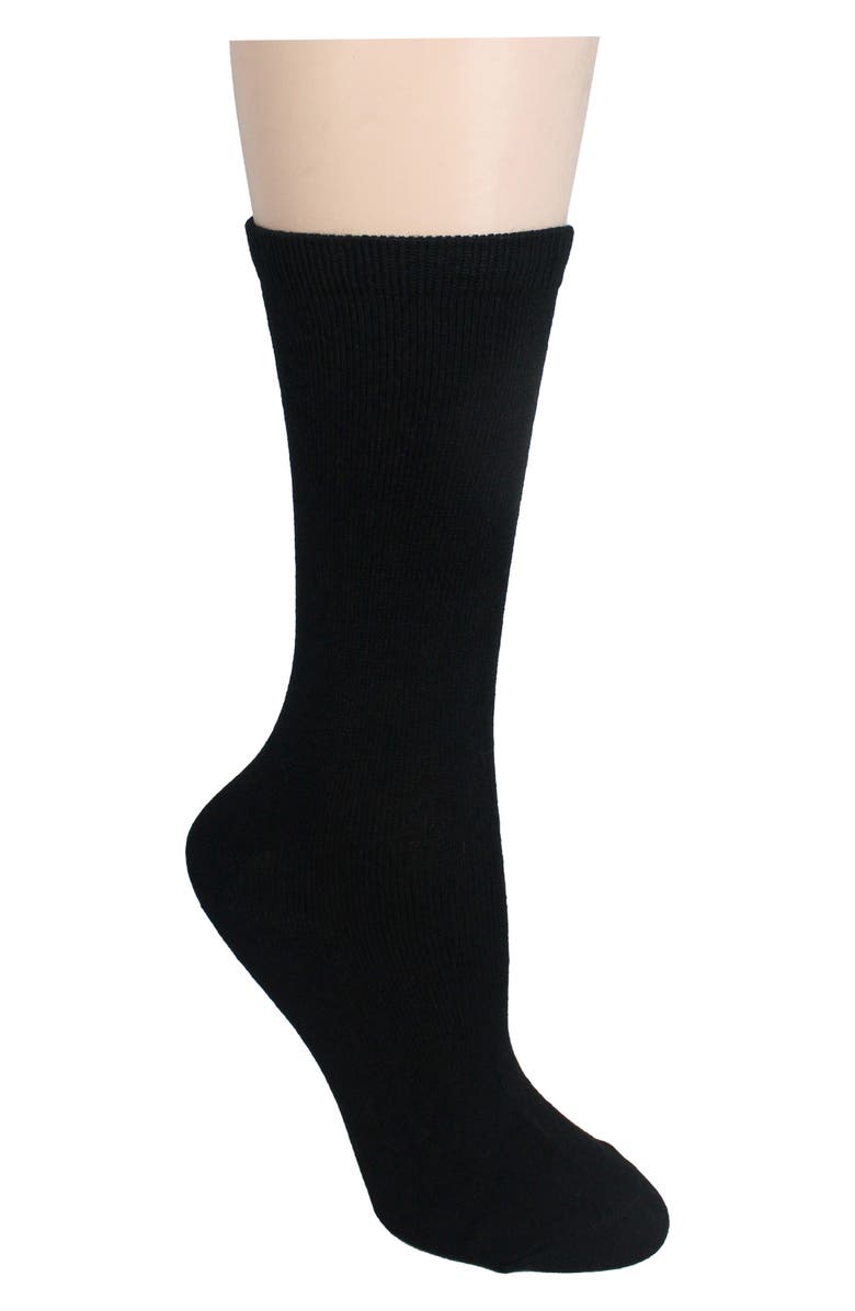 Laundry by Shelli Segal 3-Pack Comfy Cushion Crew Socks, Main, color, Multi 1