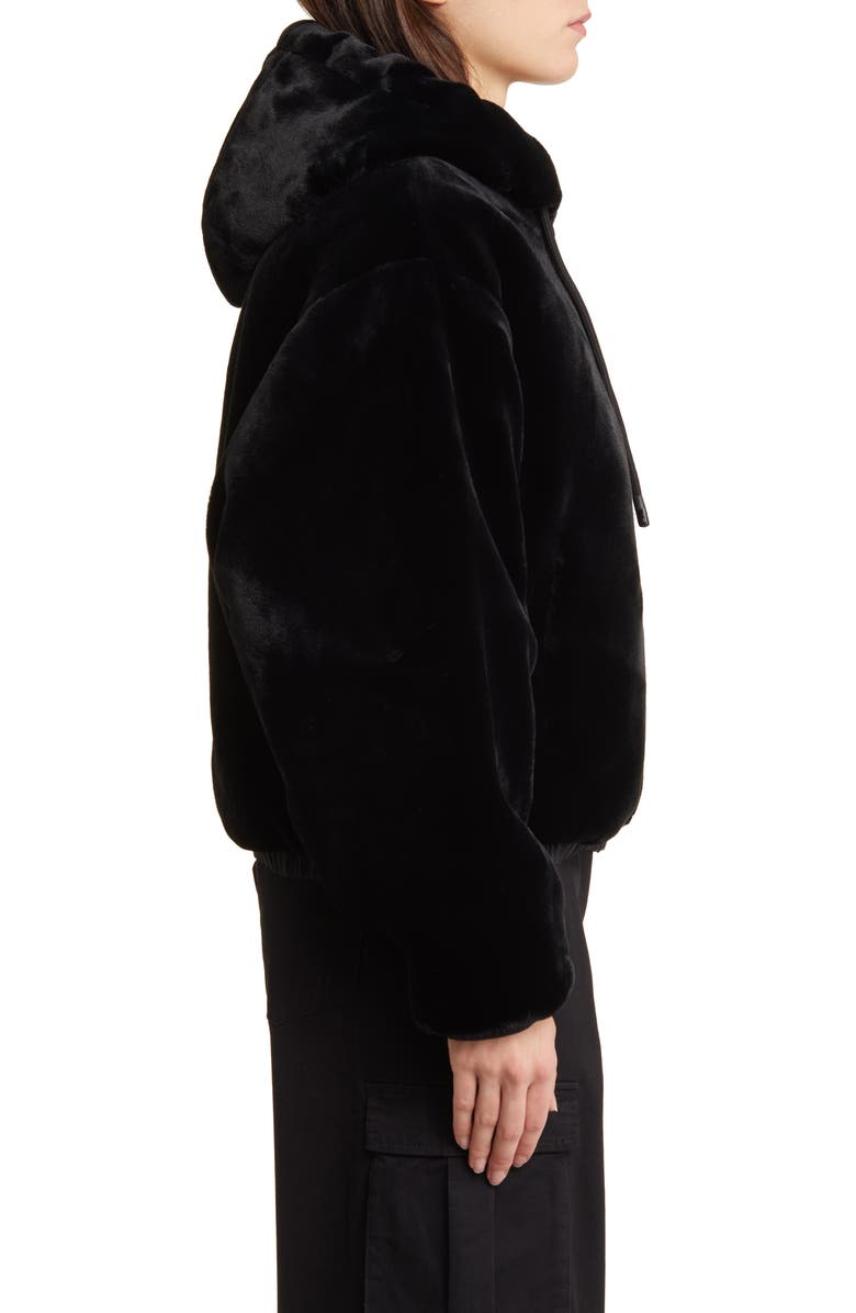 Moose Knuckles Eaton Bunny Quilted Faux Fur Reversible Jacket, Alternate, color,