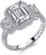 Lafonn 'Lassaire' Three Stone Ring