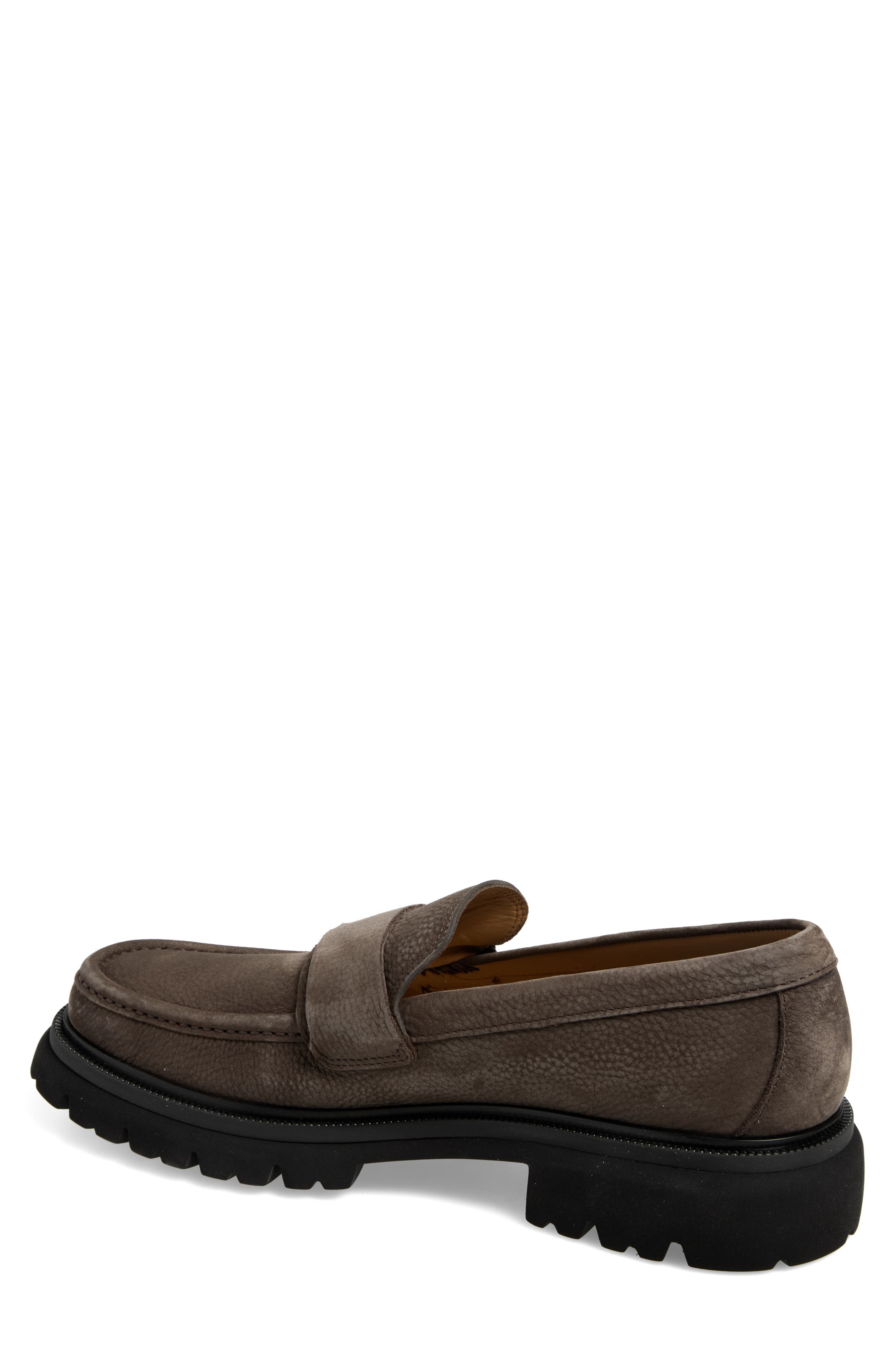 Andover Gancini Bit Lug Sole Loafer, Alternate, color, ELEFANTE T.MORO BISCOTTO