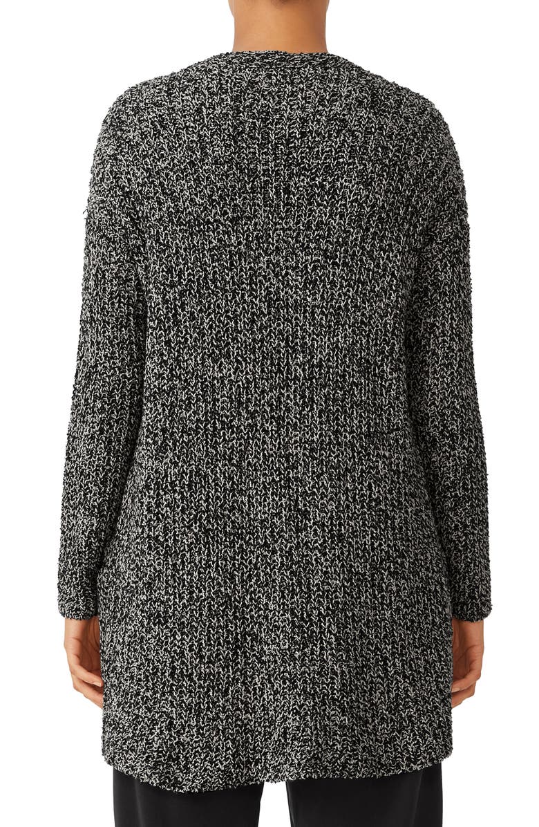 Eileen Fisher Long Pocket Organic Cotton Cardigan, Alternate, color, 