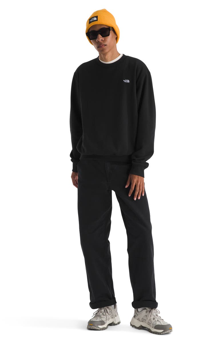 The North Face Essential Crewneck Sweatshirt, Alternate, color, Tnf Black