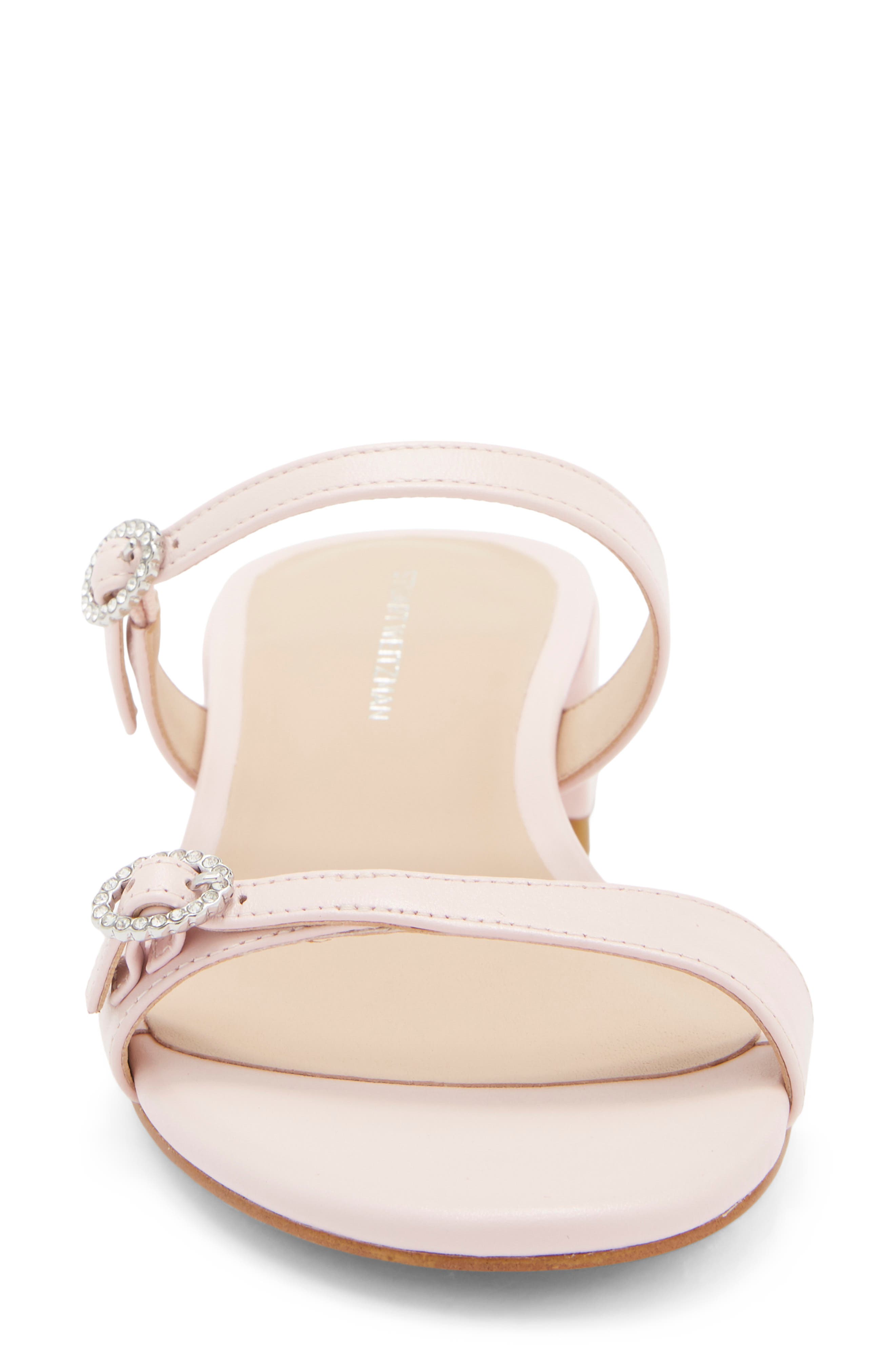 Ginger Crystal Slide Sandal, Alternate, color, LIGHT BLUSH