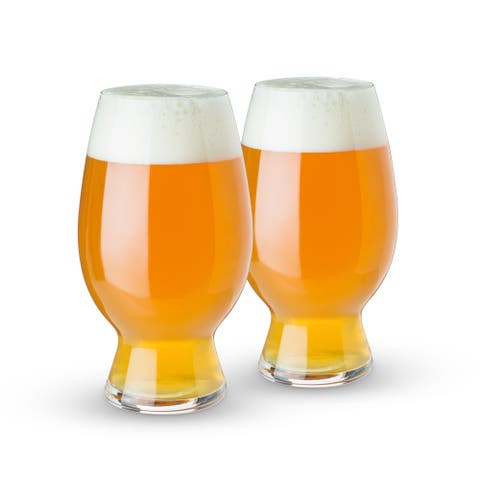 American Wheat Beer Glass Set of 2