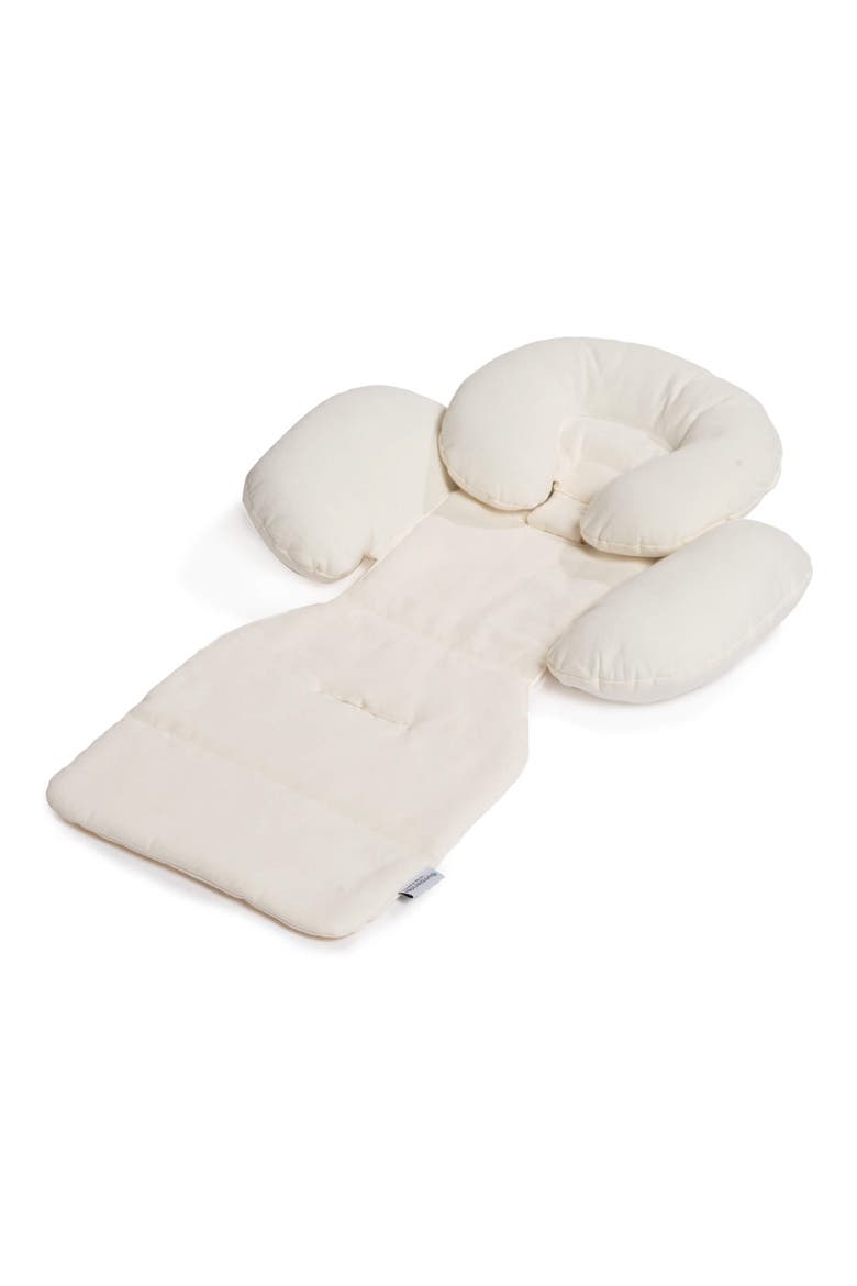 Organic Cotton Infant Stroller Insert, Main, color, NATURAL