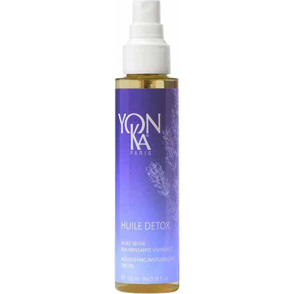 Yon-ka Paris Huile Detoxing Dry Body Oil 3.38oz Lavender In Purple