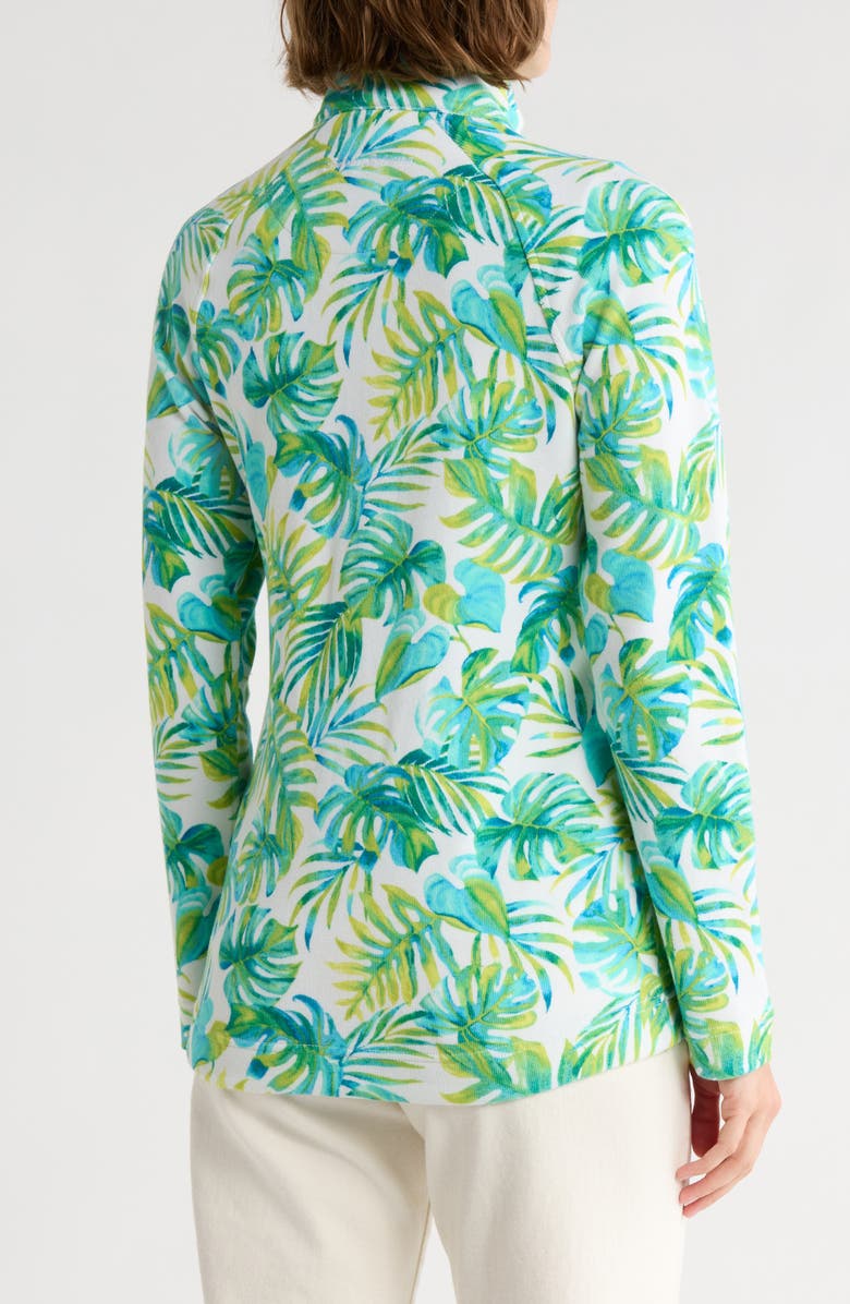 Tommy Bahama Aruba La Playa Palms Full-Zip Sweatshirt, Alternate, color, White