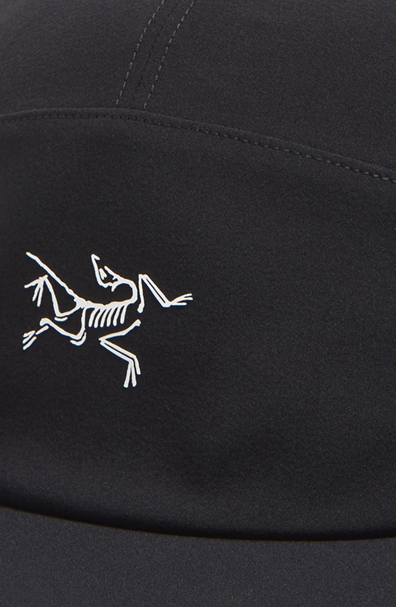 Arc'teryx Gamma Embroidered Water Repellent Adjustable Cap, Alternate, color, Black/ Arctic Silk