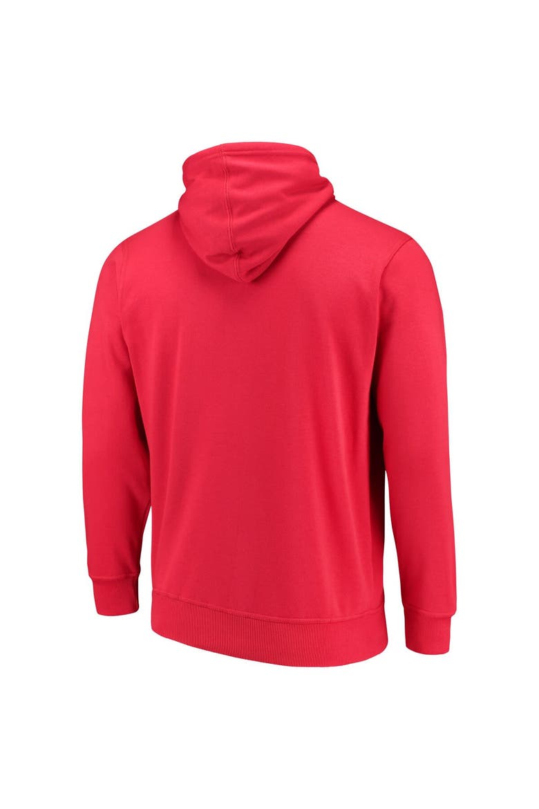 Men's G-III Sports by Carl Banks Red Atlanta Falcons Primary Logo Full-Zip Hoodie, Alternate, color, Red