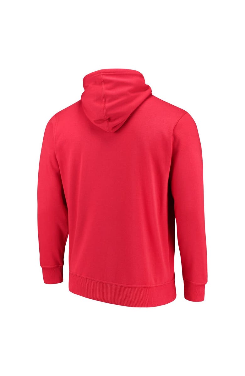 STARTER Men's G-III Sports by Carl Banks Red Atlanta Falcons Primary Logo Full-Zip Hoodie, Alternate, color, 