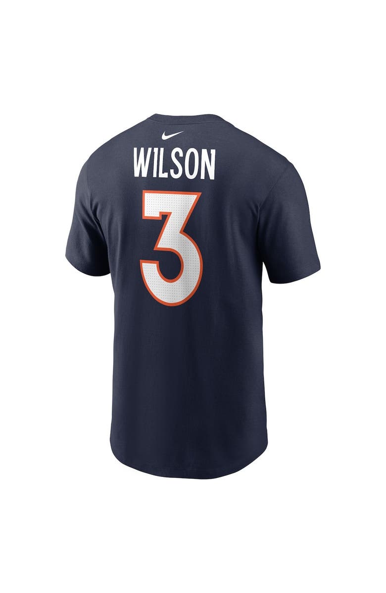 Nike Men's Nike Russell Wilson Navy Denver Broncos Player Name & Number T-Shirt, Alternate, color,