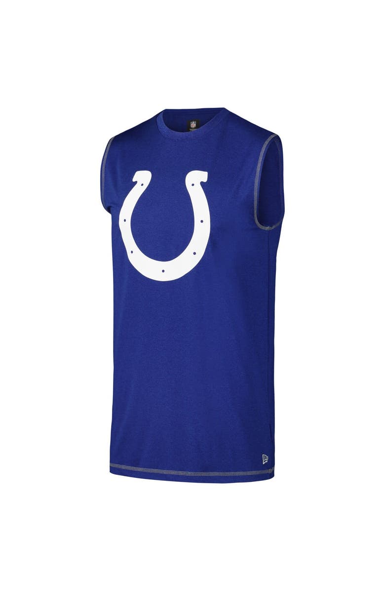 New Era Men's New Era Royal Indianapolis Colts Tank Top, Alternate, color, Royal